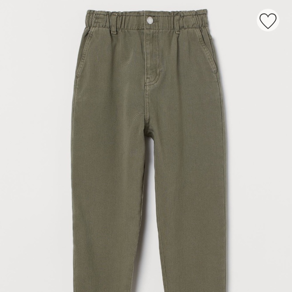 H&M | paperbag waist pants